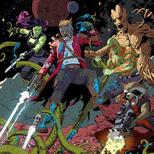 GUARDIANS OF THE GALAXY: Poster + Enamel Pins!