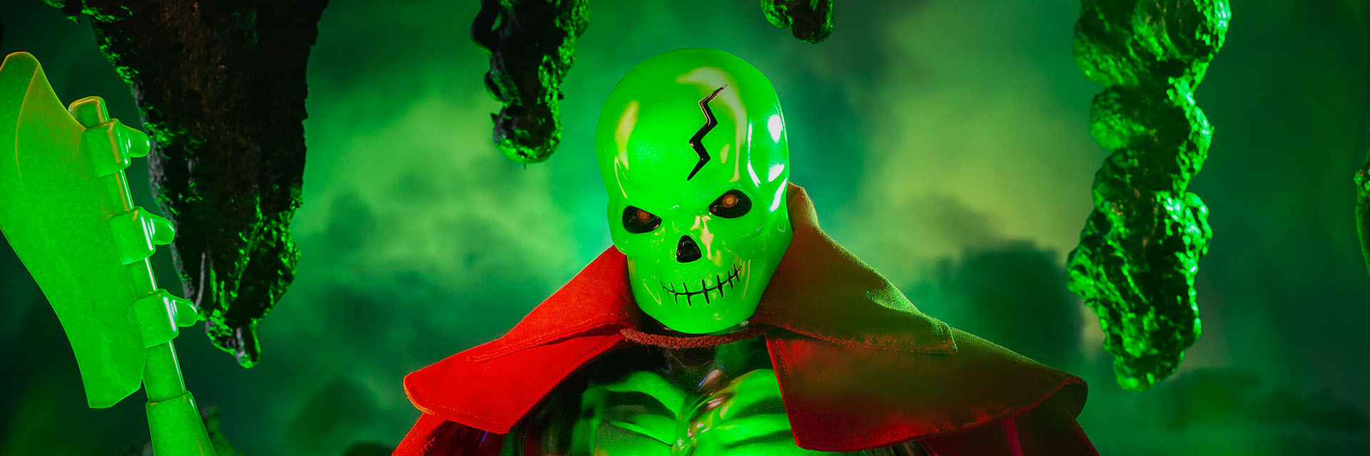 MOTU: Scareglow Soft Vinyl Figure - Necromancer Variant (On-Sale Info)