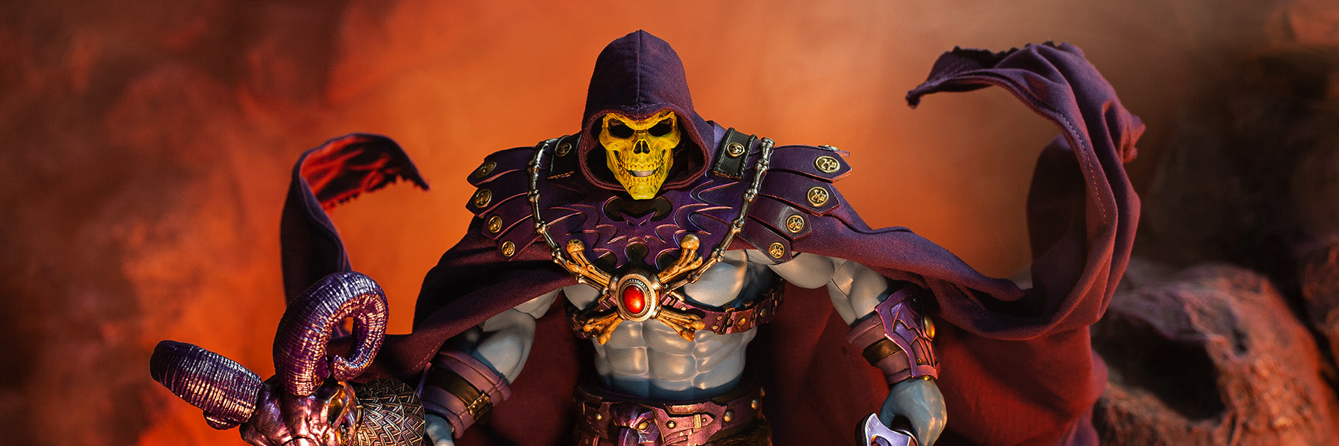 MOTU:  Skeletor Deluxe Timed Edition (1/6 Scale) (On-Sale Info)