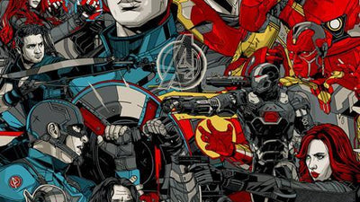 New Poster Release: CAPTAIN AMERICA: CIVIL WAR by Tyler Stout!
