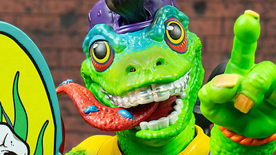 TMNT – Soft Vinyl Figures - Michelangelo + Mondo Gecko (On-Sale Info)