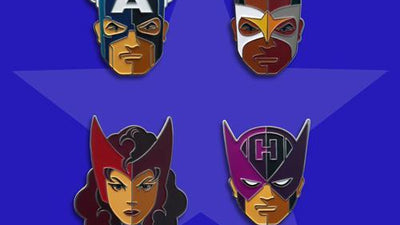 CAPTAIN AMERICA: CIVIL WAR Enamel Pins