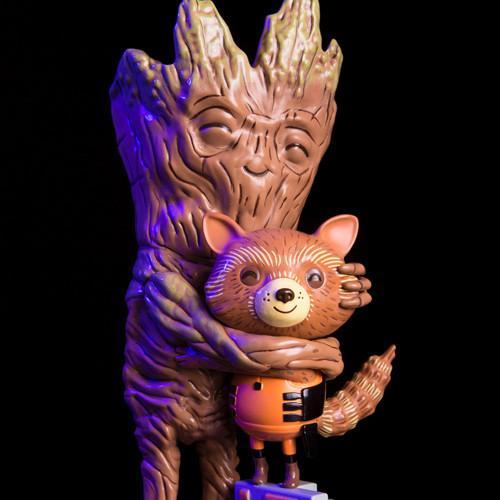 Rocket & Groot: Treehugger Vinyl Figure