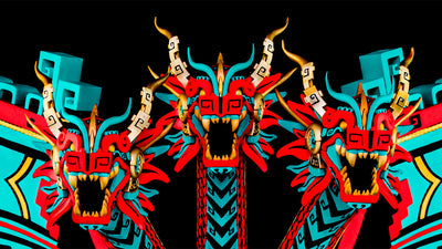 King Ghidorah - Vinyl Designer Figure by Urban Aztec - Planet X Variant