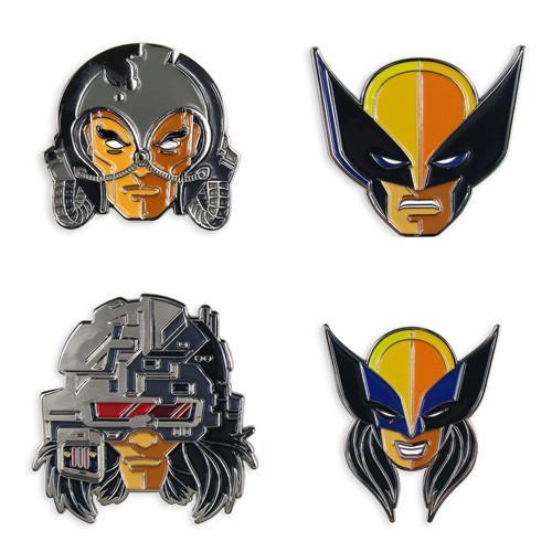 WOLVERINE Enamel Pins by Tom Whalen