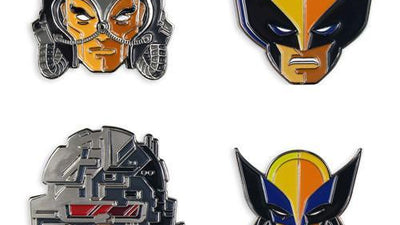 WOLVERINE Enamel Pins by Tom Whalen