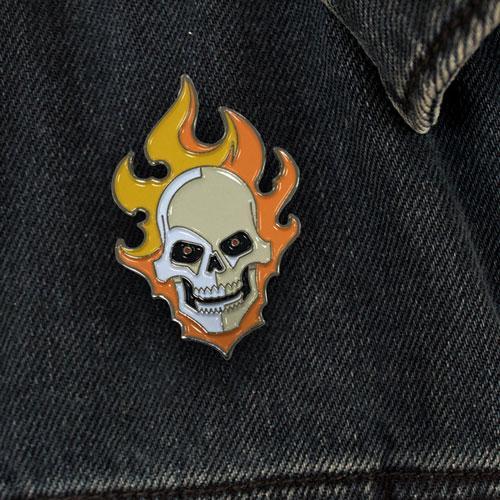 Marvel Knights Enamel Pins: Ghost Rider & Moon Knight! – Mondo