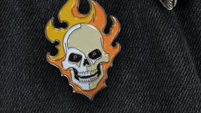Marvel Knights Enamel Pins: Ghost Rider & Moon Knight!
