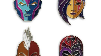 X-MEN: THE FOUR HORSEMEN Enamel Pins are On Sale Now!