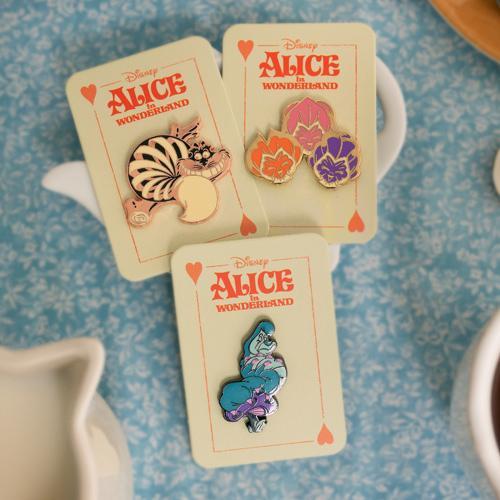 New ALICE IN WONDERLAND Enamel Pins!