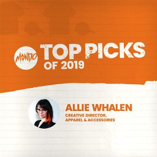 Year End Top 10 from Allie Whalen, Creative Director of Apparel & Accessories!