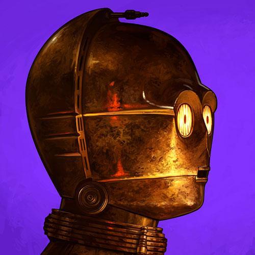 STAR WARS: C-3PO by Mike Mitchell Timed-Edition Now Available!