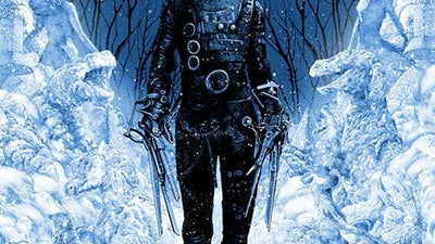 EDWARD SCISSORHANDS & ROBOCOP Posters + Pins!