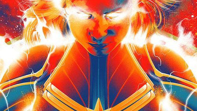 CAPTAIN MARVEL: Posters & Enamel Pins by Matt Taylor!