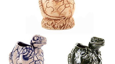 JURASSIC PARK: Baby Raptor Tiki Mug!