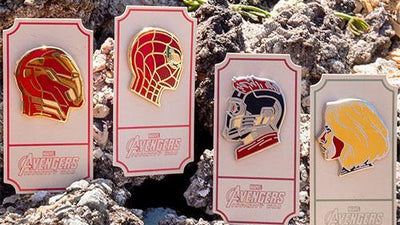 AVENGERS: INFINITY WAR Enamel Pins!