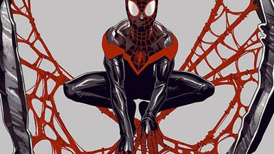 SPIDER-VERSE: New Posters, Enamel Pin & Record Slip Mats!