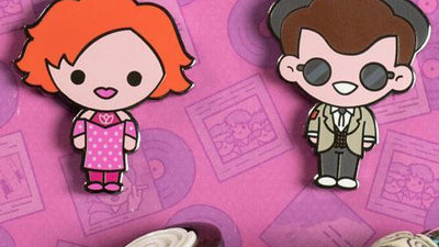 PRETTY IN PINK Pins by 100% Soft & Tee by Jacquelin de Leon!