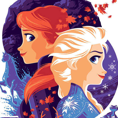 New FROZEN II Poster by Tom Whalen!