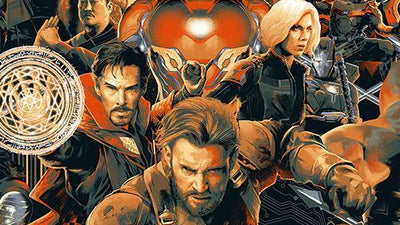 AVENGERS: INFINITY WAR Poster by Matt Taylor