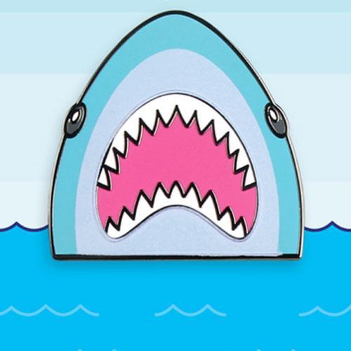 It's JAWS Week — New Enamel Pins from 100% Soft!