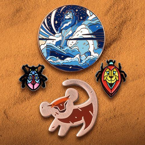 New THE LION KING Enamel Pins!