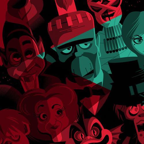 Mondo Gallery Presents: Tom Whalen's PULP MENAGERIE