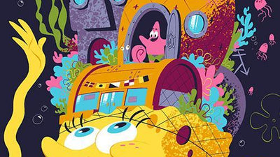 Announcing NICK WEEK! Day 1: SpongeBob SquarePants Poster + Enamel Pins