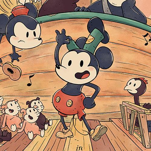 New STEAMBOAT WILLIE Poster by JJ Harrison!