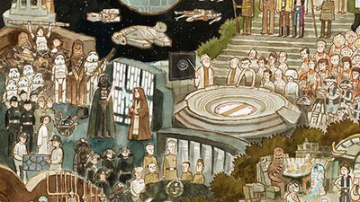 New FARAWAY GALAXY Poster by Scott C!