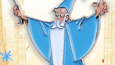 The Sword in The Stone enamel pin