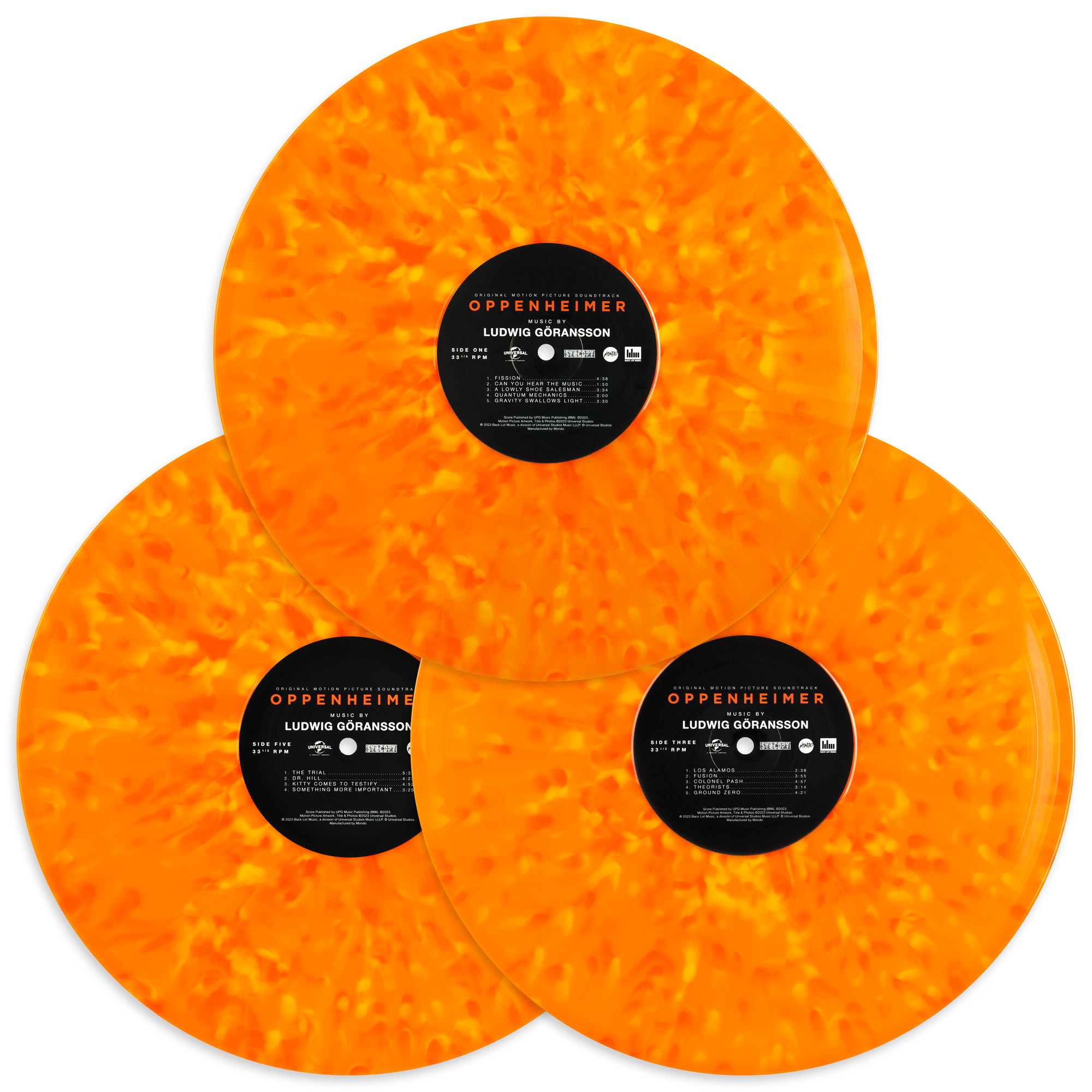 Oppenheimer - Original Motion Picture Soundtrack 3XLP – Mondo Oppenheimer - Original Motion Picture Soundtrack 3XLP – Mondo