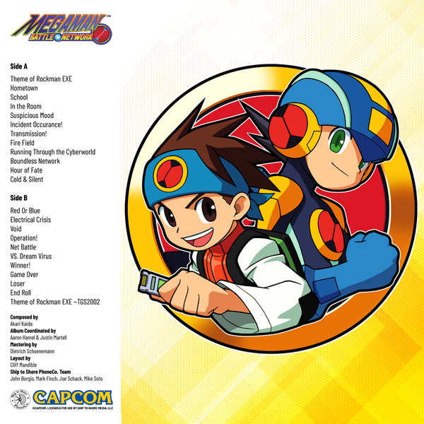 Mega Man Battle Network - Original Video Game Soundtrack LP Mondo Exclusive