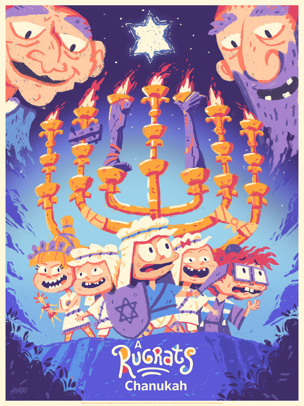 A Rugrats Chanukah Poster – Mondo