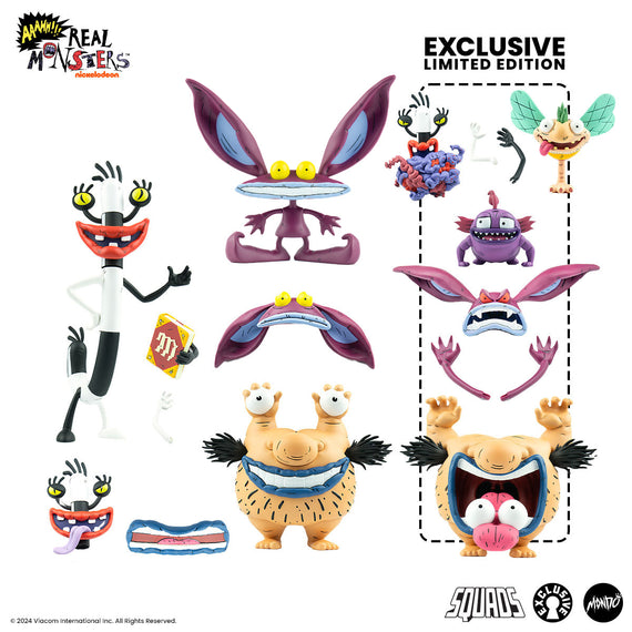 Aaahh!! Real Monsters 3 Figure Set - Exclusive