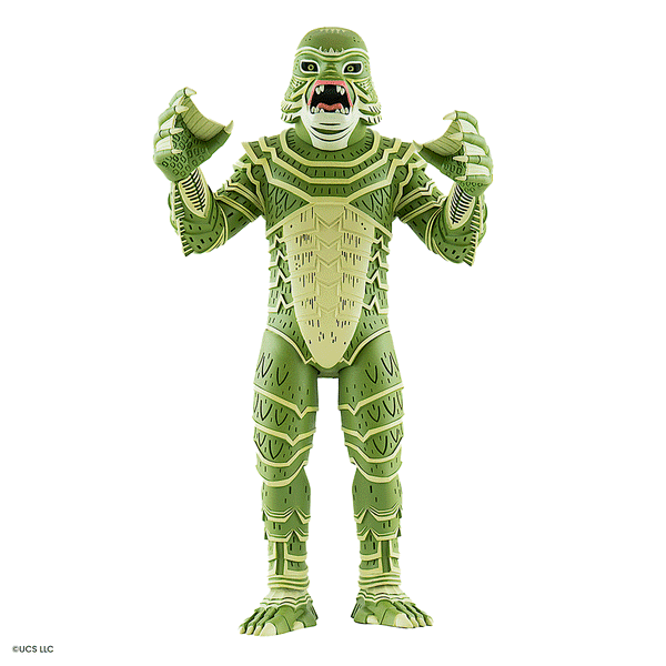 Creature From The Black Lagoon - Vinyl Designer Figure by Attack Peter - Green Timed Edition Variant