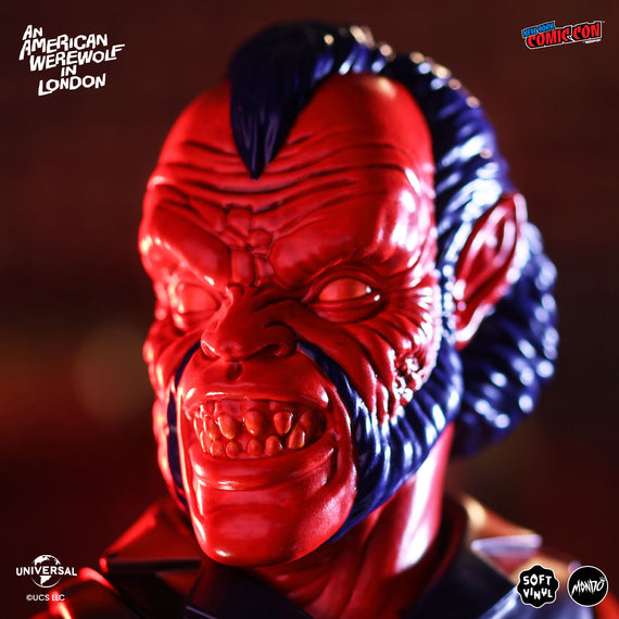 An American Werewolf in London - Nightmare Demon Mutant Soft Vinyl Figure  - Blood Moon Variant