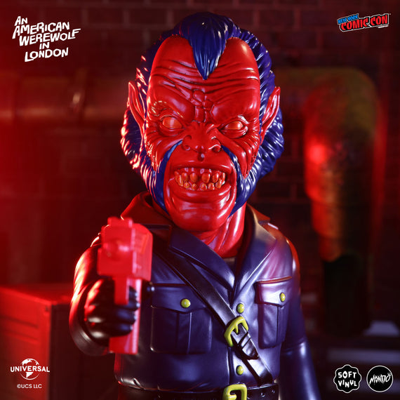 An American Werewolf in London - Nightmare Demon Mutant Soft Vinyl Figure  - Blood Moon Variant