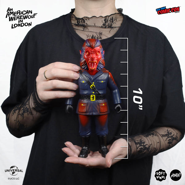 An American Werewolf in London - Nightmare Demon Werewolf Soft Vinyl Figure  - Blood Moon Variant