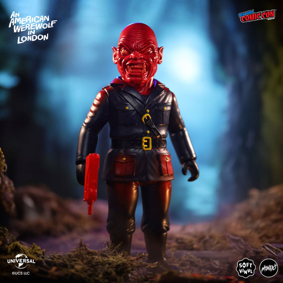 An American Werewolf in London - Nightmare Demon Werewolf Soft Vinyl Figure  - Blood Moon Variant