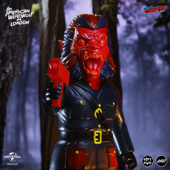 An American Werewolf in London - Nightmare Demon Werewolf Soft Vinyl Figure  - Blood Moon Variant