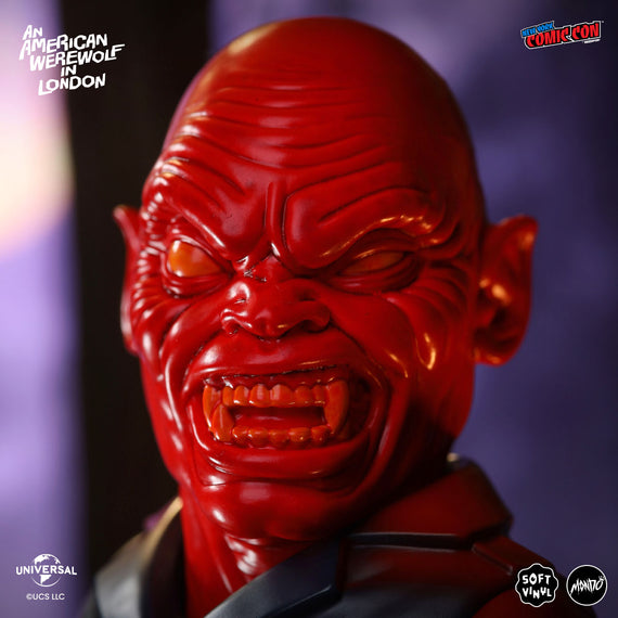 An American Werewolf in London - Nightmare Demon Werewolf Soft Vinyl Figure  - Blood Moon Variant