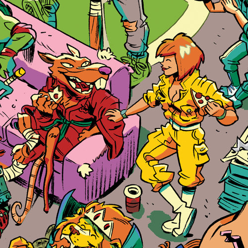 Teenage Mutant Ninja Turtles "Pizza Party" Variant Poster