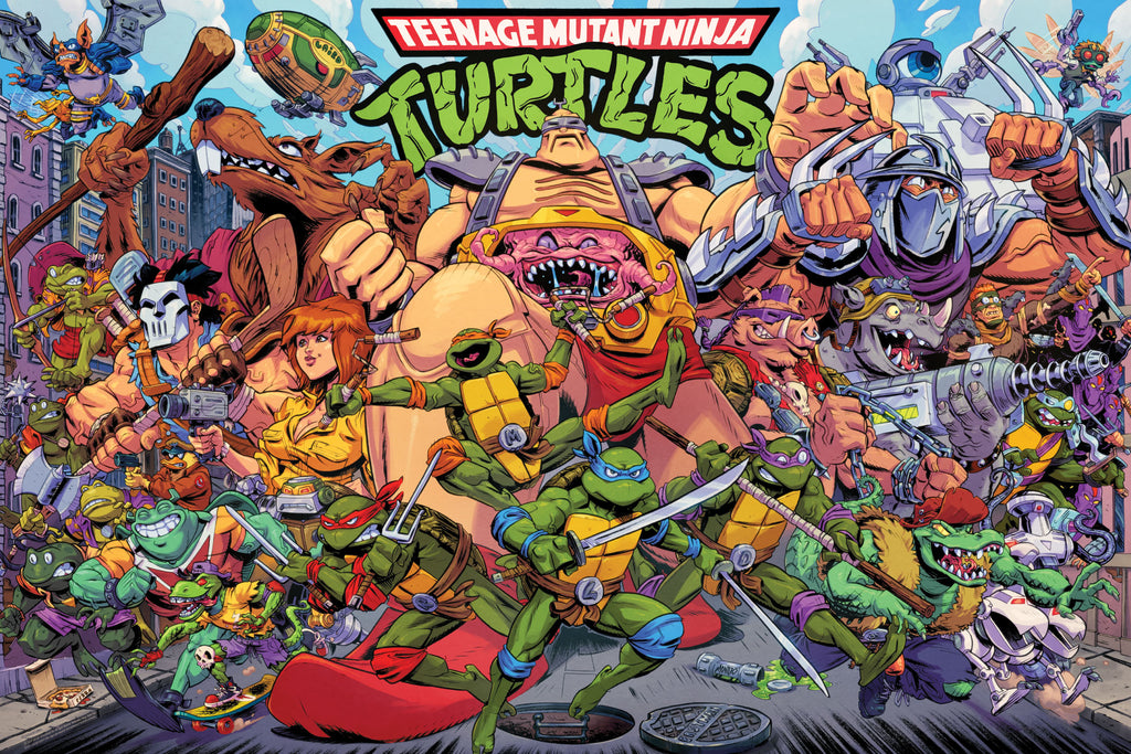 Teenage Mutant Ninja Turtles (Timed Edition) Poster – Mondo