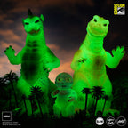 All Monsters Attack Soft Vinyl Figure Set - Cherry Blossom Glow in the Dark Variant