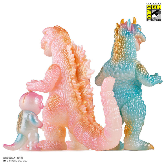 All Monsters Attack Soft Vinyl Figure Set - Cherry Blossom Glow in the Dark Variant