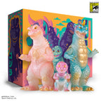 All Monsters Attack Soft Vinyl Figure Set - Cherry Blossom Glow in the Dark Variant