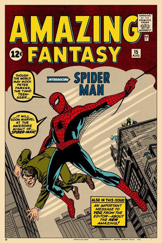 Amazing Fantasy #15 Poster