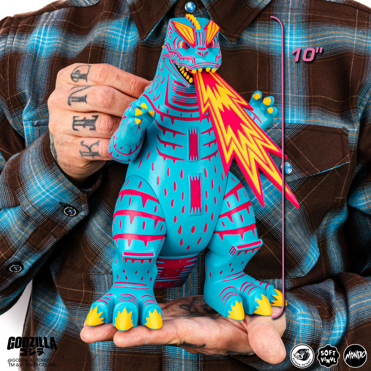 Godzilla - Vinyl Designer Figure by Attack Peter - Vice City Rage