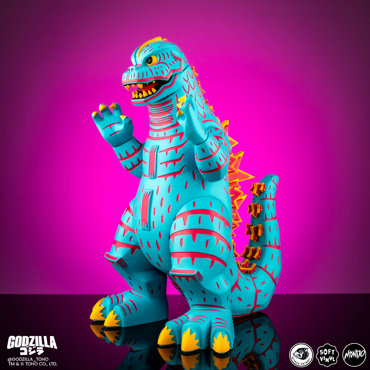 Godzilla - Vinyl Designer Figure by Attack Peter - Vice City Rage